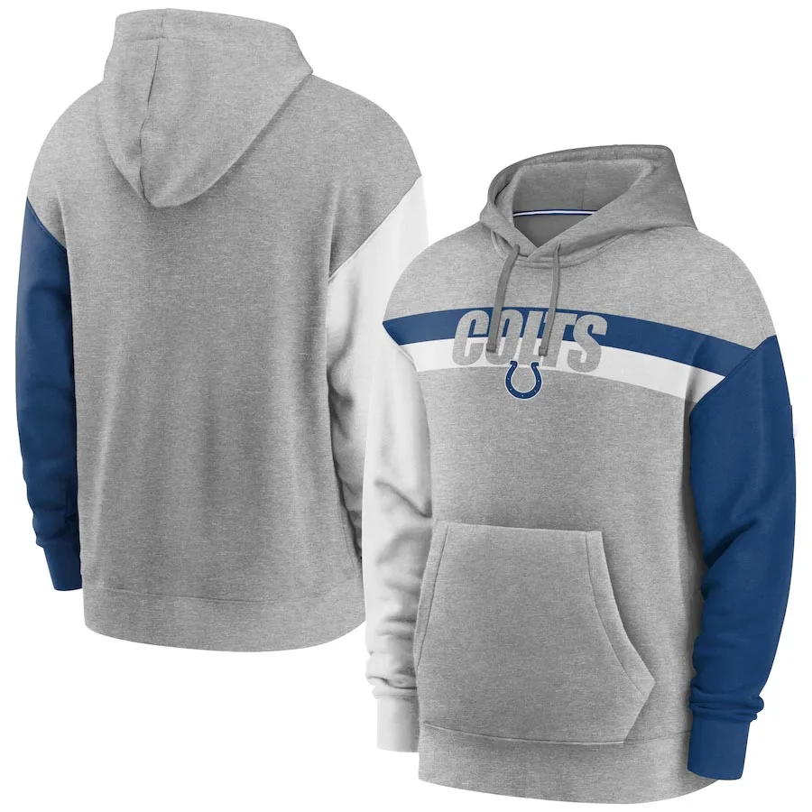 Men Indianapolis Heathered Gray Fan Gear Heritage Tri-Blend Colts Pullover Hoodie
Men Indianapolis Heathered Gray Fan Gear Heritage Tri-Blend Colts Pullover Hoodie