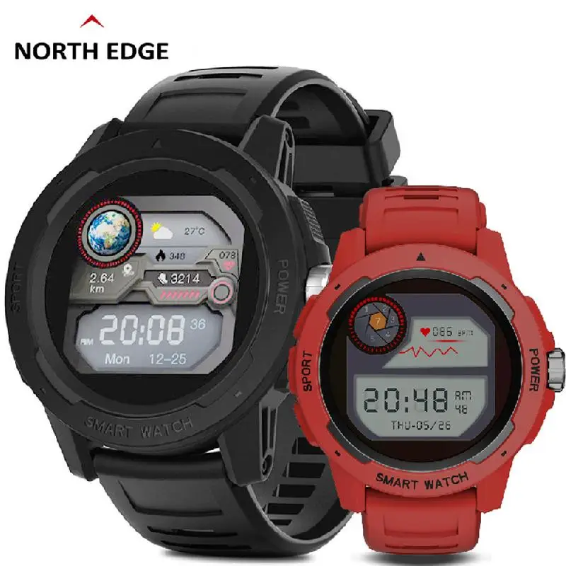 NORTH EDGE Smart Digital Watch multi-language Sport Full Touch Screen with Heart Rate Sleep Mointor APP Music Photograph Watch
NORTH EDGE Smart Digital Watch multi-language Sport Full Touch Screen with Heart Rate Sleep Mointor APP Music Photograph Watch