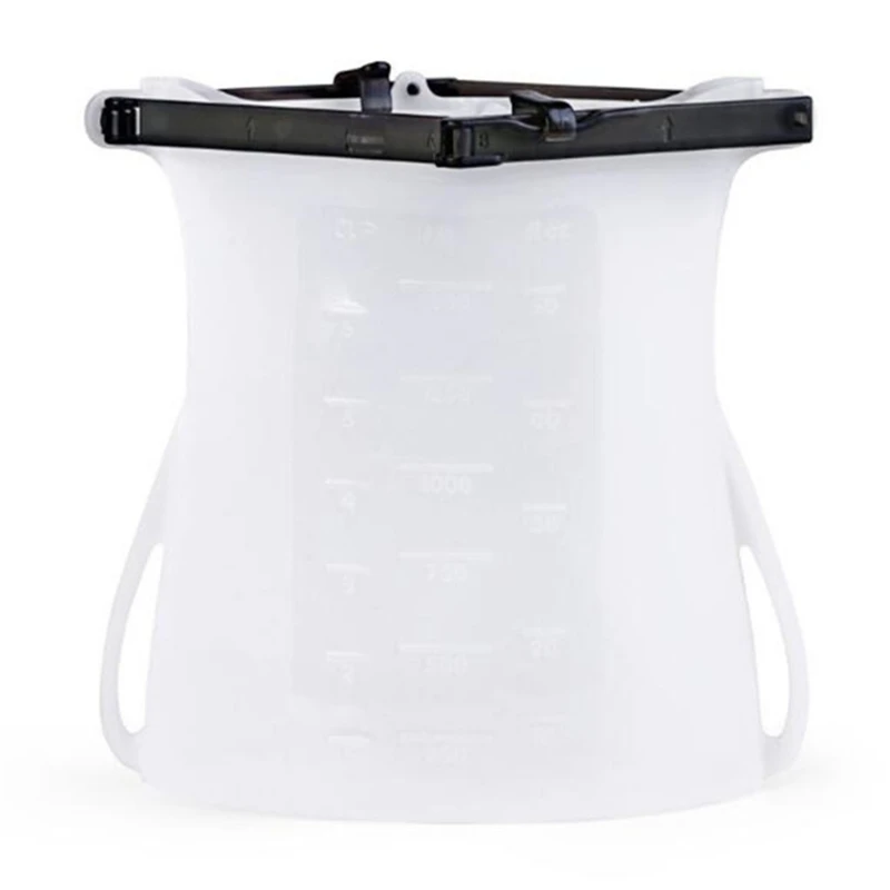 1Pack Silicone Food Bag 1000ml Leakproof Containers Reusable Fresh Bag Food Storage Bag Freezer Bag Snack
1Pack Silicone Food Bag 1000ml Leakproof Containers Reusable Fresh Bag Food Storage Bag Freezer Bag Snack