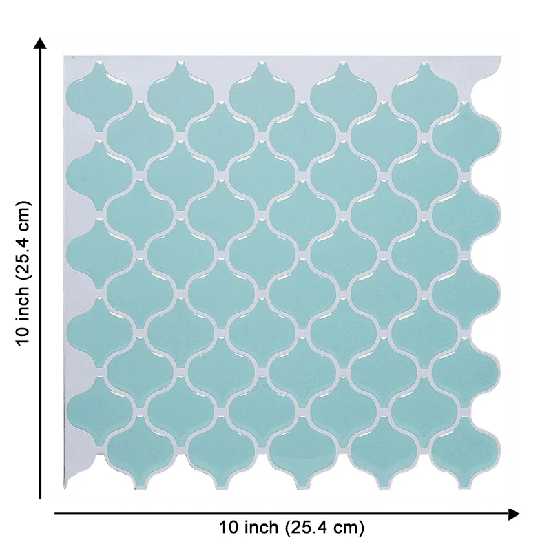 EasyKing (25.4*25.4CM)Blue Gourd Three-Dimensional Effect Wall Tiles Self-Adhesive Waterproof And Oil-Proof Wall Stickers
EasyKing (25.4*25.4CM)Blue Gourd Three-Dimensional Effect Wall Tiles Self-Adhesive Waterproof And Oil-Proof Wall Stickers
