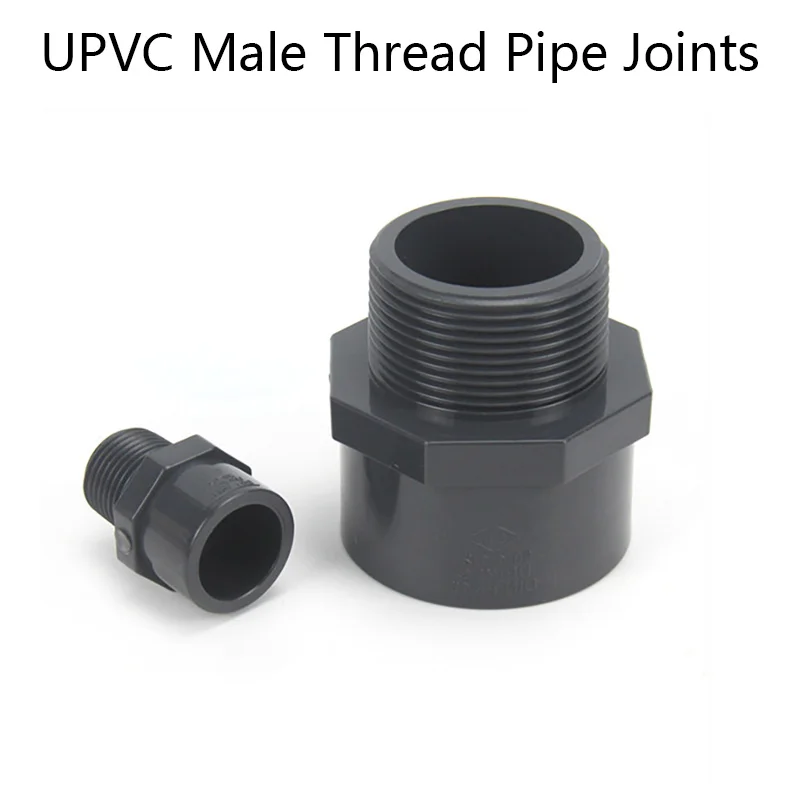 UPVC Male Thread Pipe Joints UPVC Connector Garden Water Connectors Aquarium Fish Tank Adapter UPVC Pipe Joints 1 Pcs
UPVC Male Thread Pipe Joints UPVC Connector Garden Water Connectors Aquarium Fish Tank Adapter UPVC Pipe Joints 1 Pcs