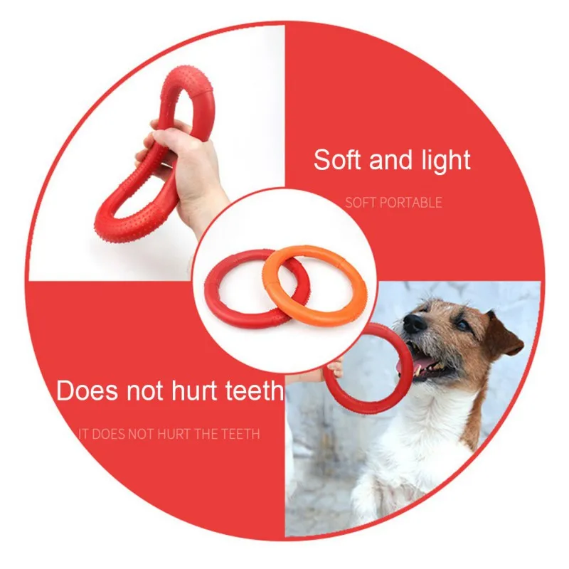 Dog Toys Portable Outdoor for Small Large Dog Chew Toys Pet Supplies Flying Discs Pet Interactive Training Ring Dog Home
Dog Toys Portable Outdoor for Small Large Dog Chew Toys Pet Supplies Flying Discs Pet Interactive Training Ring Dog Home