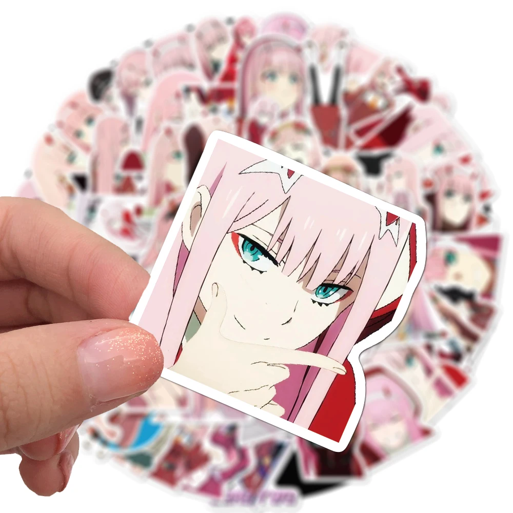 Japan Anime DARLING in the FRANXX waterproof skateboard guitar Water cup Classic cartoon Bicycle stickers kids toys Stickers
Japan Anime DARLING in the FRANXX waterproof skateboard guitar Water cup Classic cartoon Bicycle stickers kids toys Stickers