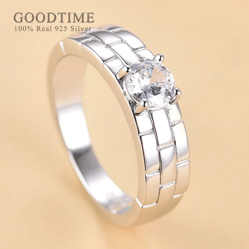 Noble Silver Ring 925 Sterling Silver Ring For Women Zircon Wedding Rings Watch Band Shape Party Jewelry Gift For Bride Lady
Noble Silver Ring 925 Sterling Silver Ring For Women Zircon Wedding Rings Watch Band Shape Party Jewelry Gift For Bride Lady