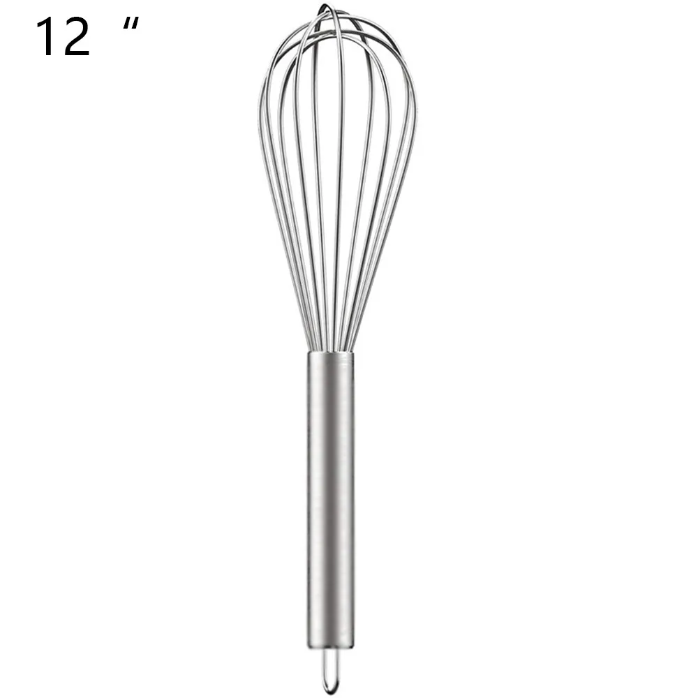 8inch/10inch/12inch Egg Beater Manual Egg Whisk Mixer Silver Stainless Steel Easy To Use Drop Shipping
8inch/10inch/12inch Egg Beater Manual Egg Whisk Mixer Silver Stainless Steel Easy To Use Drop Shipping