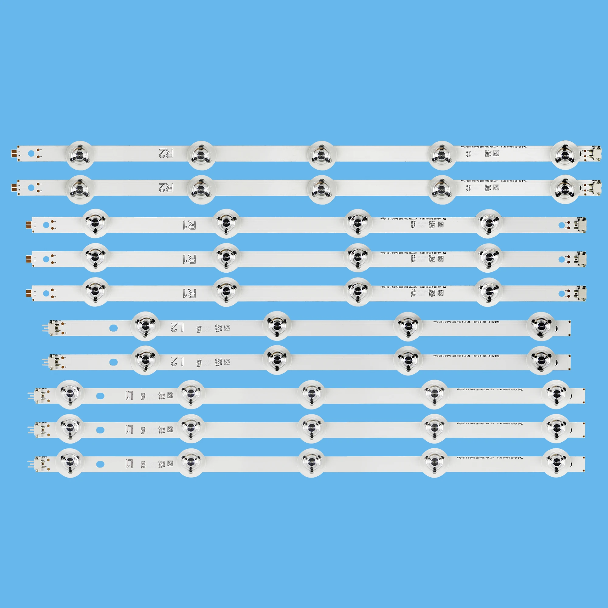(New Kit)10 PCS LED Strip For TX-42AS750E TX-42AS740B TX-42AS650E 6916L-1807A 6916L-1808A 6916L-1809A 6916L-1810A
(New Kit)10 PCS LED Strip For TX-42AS750E TX-42AS740B TX-42AS650E 6916L-1807A 6916L-1808A 6916L-1809A 6916L-1810A