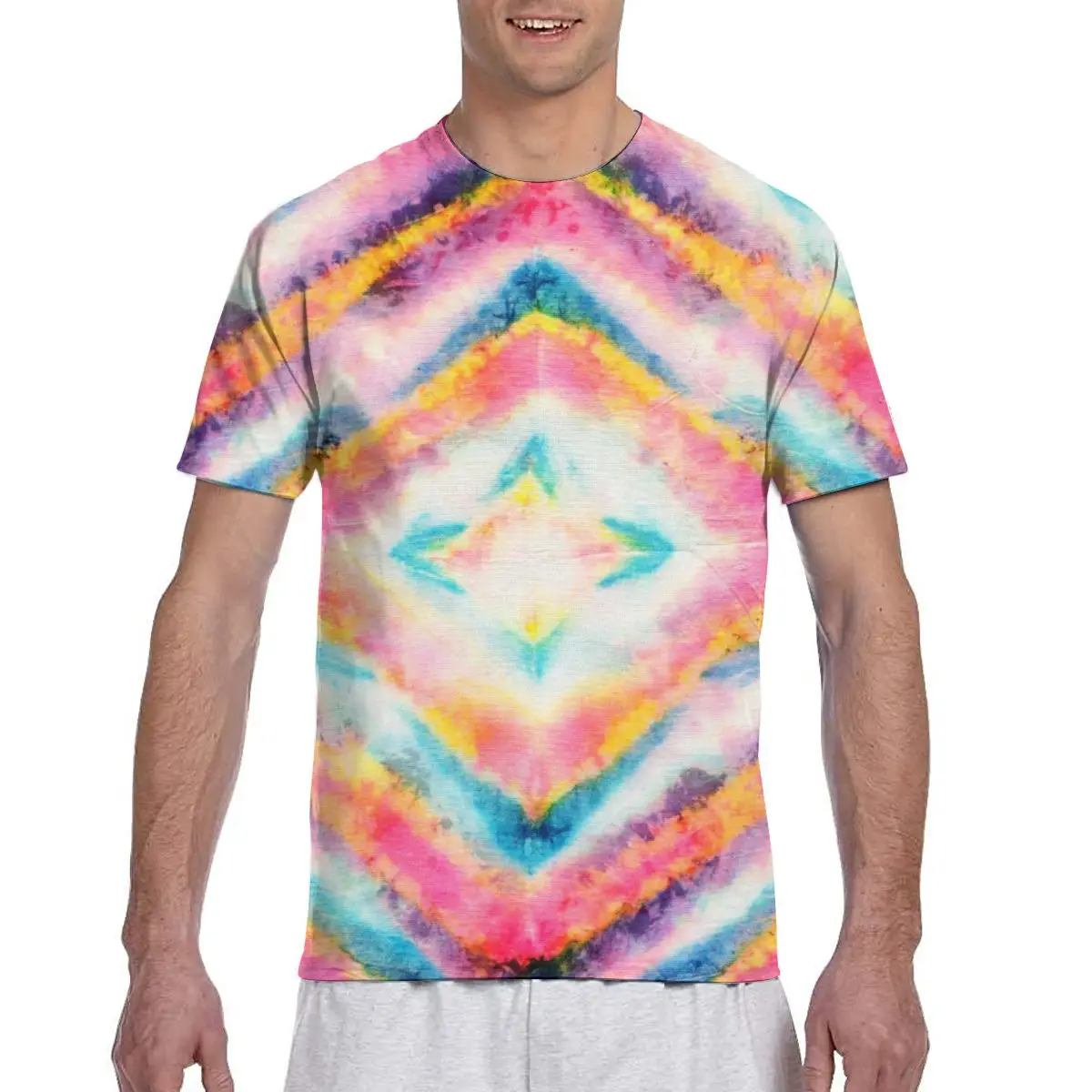 Мужская футболка с рисунком Tie-Dye, летняя женская футболка 2020, мужские уличные футболки с коротким рукавом
Мужская футболка с рисунком Tie-Dye, летняя женская футболка 2020, мужские уличные футболки с коротким рукавом