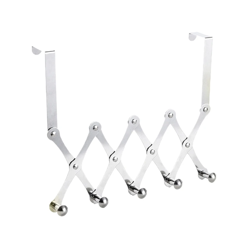Door Rear Hanging Retractable Hook Metal Finish Coat Rack Clothes Pegs Simple 94PF
Door Rear Hanging Retractable Hook Metal Finish Coat Rack Clothes Pegs Simple 94PF