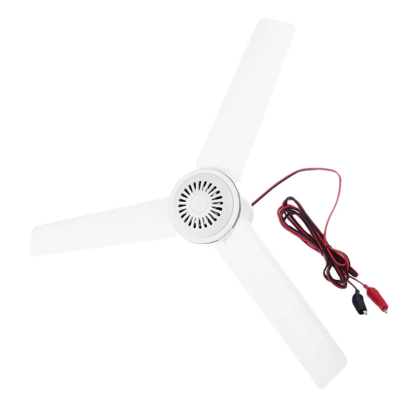 12V Mute Ceiling Fan 19.6inch Silent Camping Tent Hanging Fan without Switch 230cm Cable for Outdoor Hiking Bed Home Picnic
12V Mute Ceiling Fan 19.6inch Silent Camping Tent Hanging Fan without Switch 230cm Cable for Outdoor Hiking Bed Home Picnic