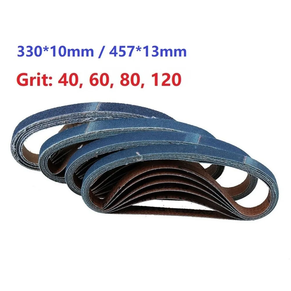 10pcs 330*10 457*13 Sanding Belts Blue Zirconia Abrasive Belts Grit 40/60/80/120 Professional Sanding Belts For Commercial
10pcs 330*10 457*13 Sanding Belts Blue Zirconia Abrasive Belts Grit 40/60/80/120 Professional Sanding Belts For Commercial