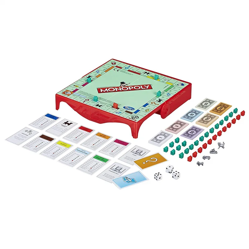 Hasbro Monopoly Travel Edition Portable Original English Edition
Hasbro Monopoly Travel Edition Portable Original English Edition