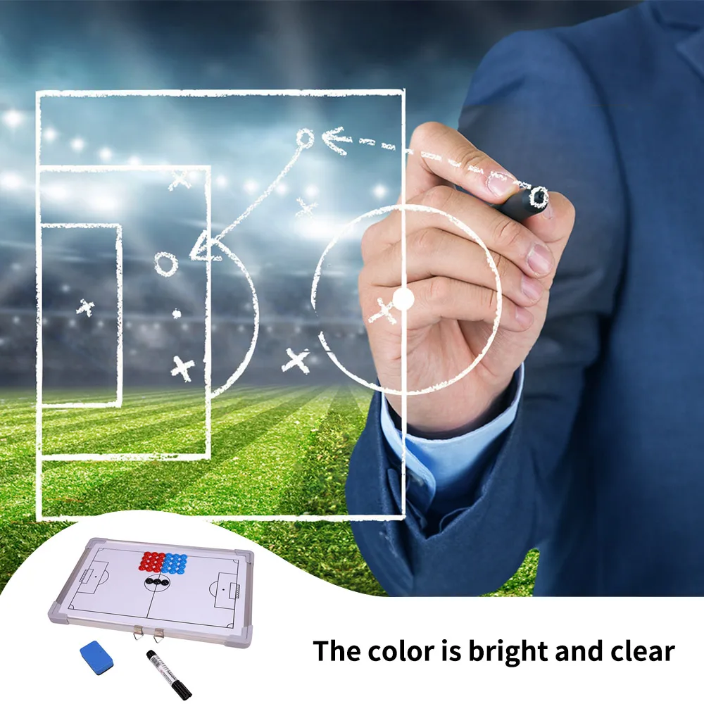 WolFAce Aluminium Tactical Magnetic Plate for Soccer Strategy Coach Football Judge Board Soccer Traning Equipment Accessories
WolFAce Aluminium Tactical Magnetic Plate for Soccer Strategy Coach Football Judge Board Soccer Traning Equipment Accessories