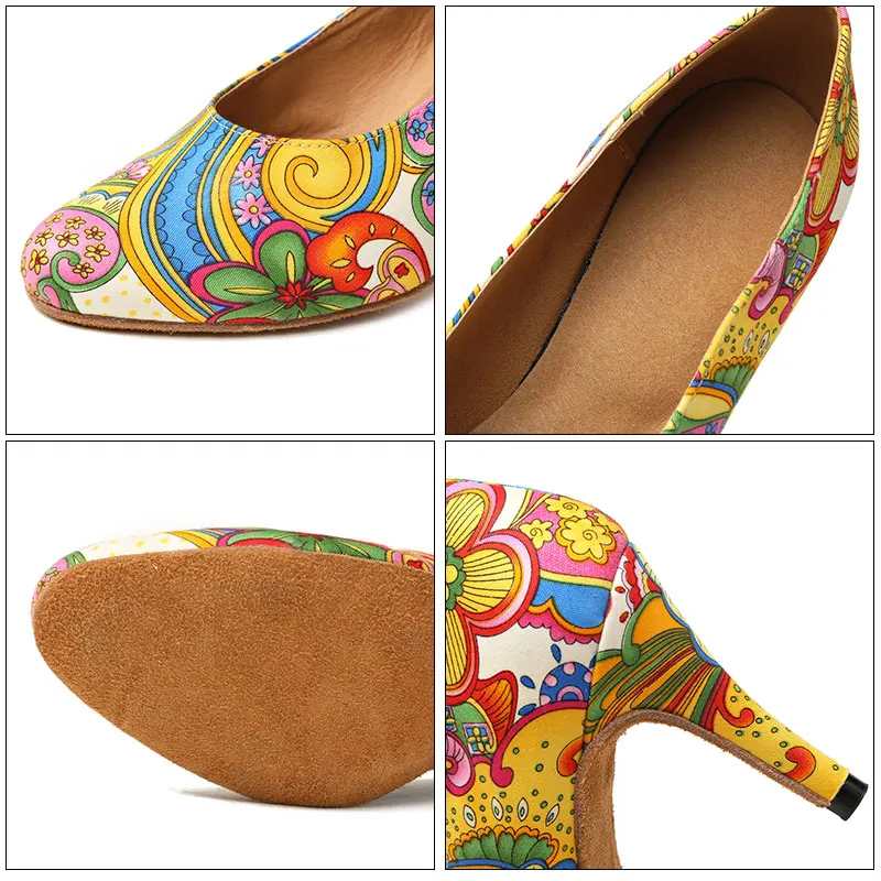 Hipposeus Latin Dancing Shoes Girls Ballroom Modern Women Salsa Tango Dance Shoes Female Soft Sole High Heel Party Dance Shoes
Hipposeus Latin Dancing Shoes Girls Ballroom Modern Women Salsa Tango Dance Shoes Female Soft Sole High Heel Party Dance Shoes