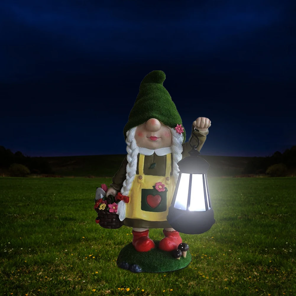 Funny Resin Dwarf Gnome Lady Flocking Hat Figure Sculpture Ornaments Garden Yard Solar Light Mother's Day 2021 Gifts Crafts
Funny Resin Dwarf Gnome Lady Flocking Hat Figure Sculpture Ornaments Garden Yard Solar Light Mother's Day 2021 Gifts Crafts