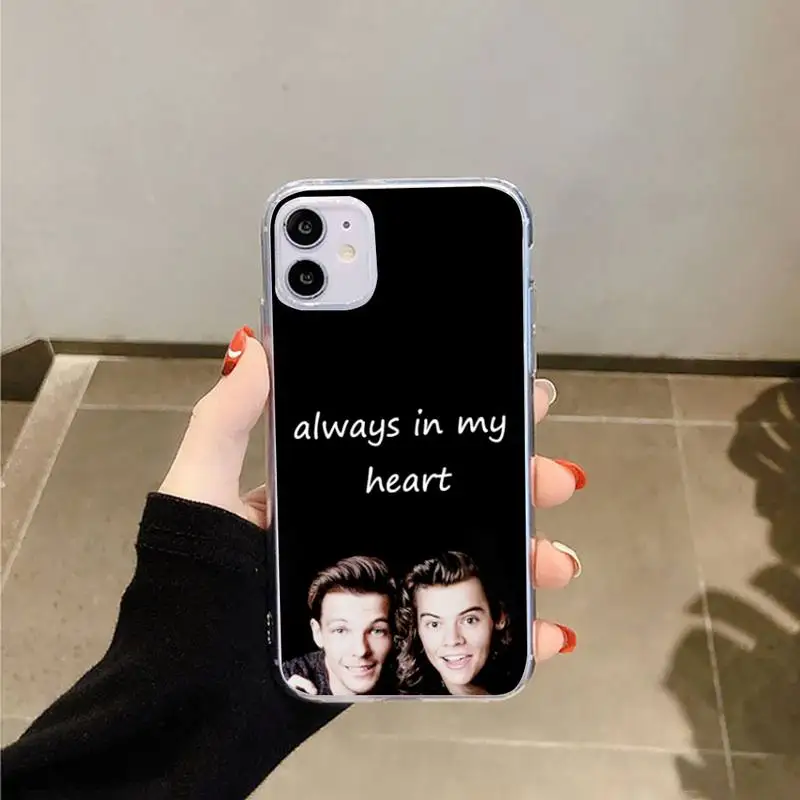 one direction Larry Stylinson Phone Case Transparent for iPhone 6 7 8 11 12 s mini pro X XS XR MAX Plus
one direction Larry Stylinson Phone Case Transparent for iPhone 6 7 8 11 12 s mini pro X XS XR MAX Plus