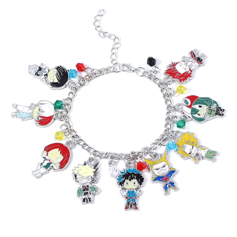 Браслет из аниме Моя геройская Академия Midoriya Izuku All Might Todoroki Shoto Bakugou Katsuki браслет с