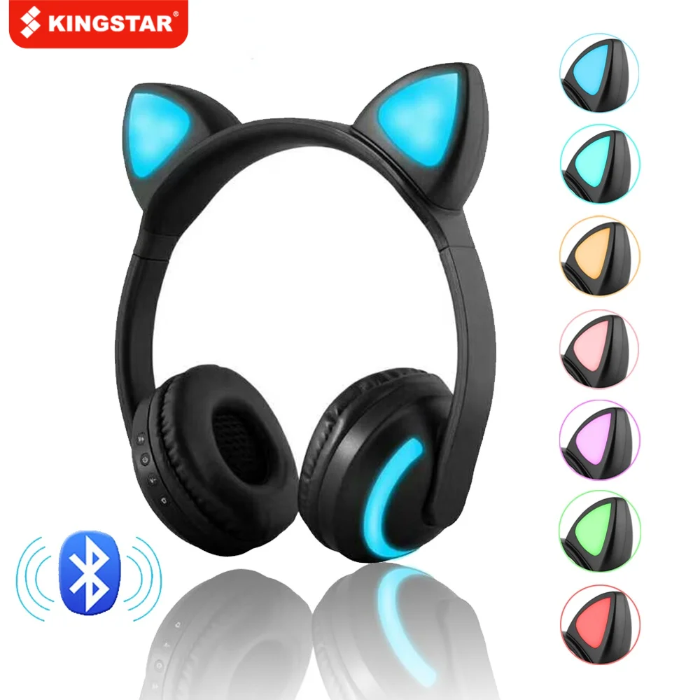 Беспроводные наушники Bluetooth «кошачьи уши», игровая гарнитура, стереонаушники с микрофоном, 7 цветов, светодиодсветильник ка, наушники для ПК
Беспроводные наушники Bluetooth «кошачьи уши», игровая гарнитура, стереонаушники с микрофоном, 7 цветов, светодиодсветильник ка, наушники для ПК