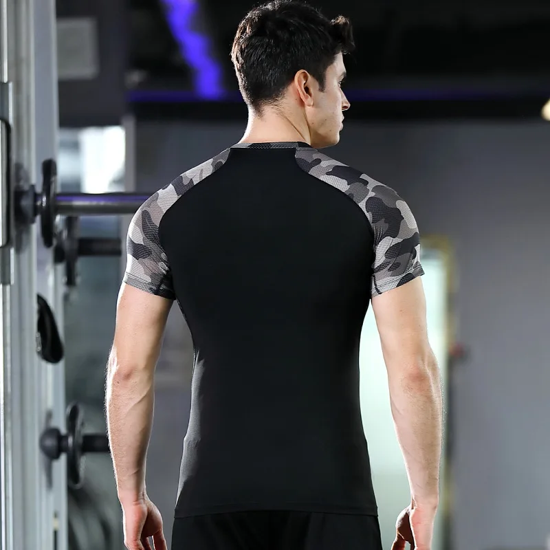 Men's Gym Bodybuilding T-shirts Cycling Compression tights Sportswear Camouflage Shirts Running Jogging Tops
Men's Gym Bodybuilding T-shirts Cycling Compression tights Sportswear Camouflage Shirts Running Jogging Tops