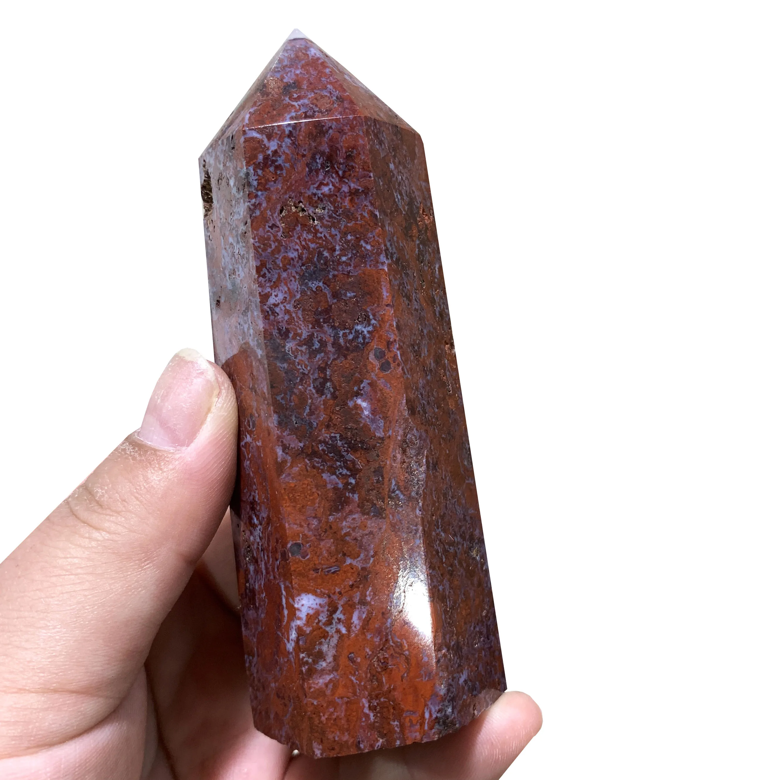 1 Pcs Natural Indonesia Red Agate Point Healing Crystal High Quality Quartz Tower For Home Decor
1 Pcs Natural Indonesia Red Agate Point Healing Crystal High Quality Quartz Tower For Home Decor