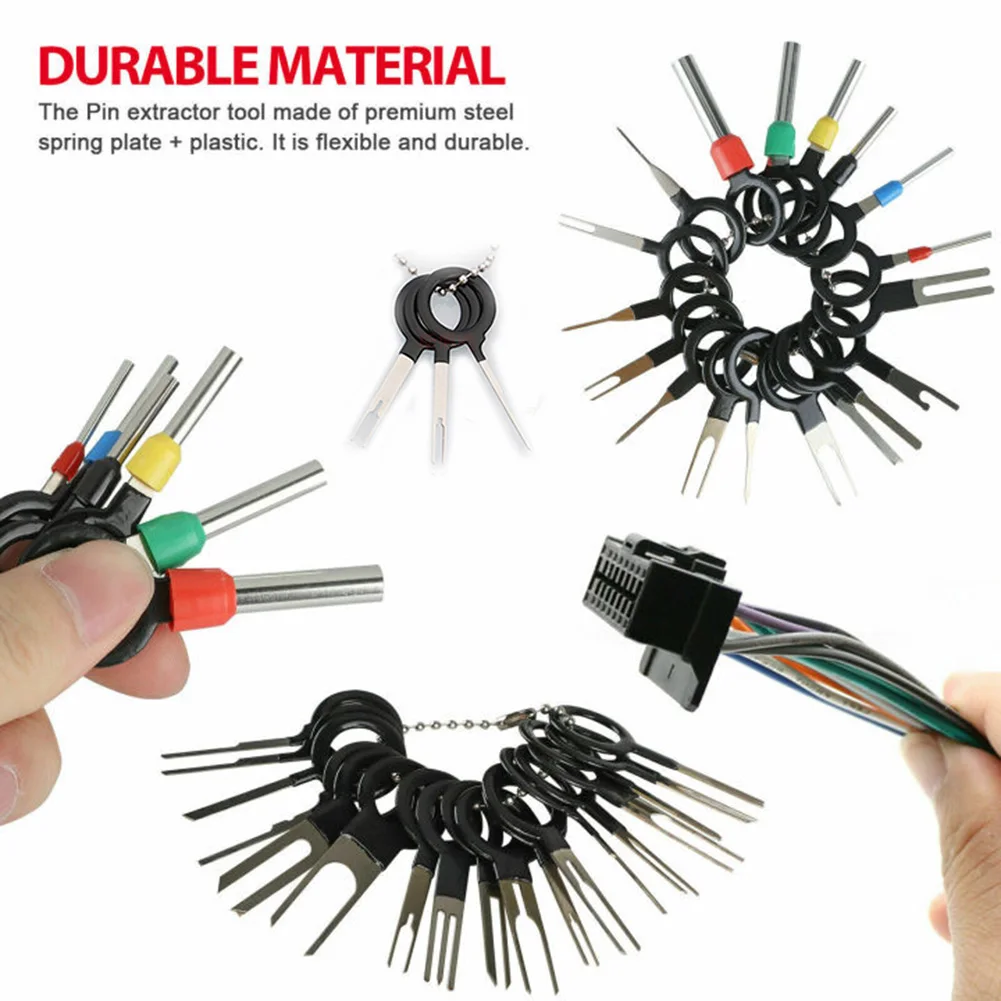 Plug Wiring Connector Wire Terminal Removal Tools Stainless Steel 301 Electrical Extractor
Plug Wiring Connector Wire Terminal Removal Tools Stainless Steel 301 Electrical Extractor