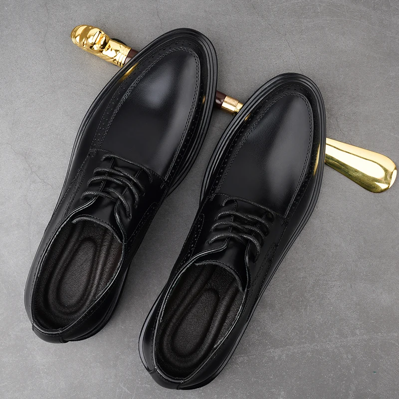 Shoes Casual Fashion Men Casual Shoes Mens Leather Shose Black Man Hot Sale Sapato Leisure Zapatos Hombre Informales De For
Shoes Casual Fashion Men Casual Shoes Mens Leather Shose Black Man Hot Sale Sapato Leisure Zapatos Hombre Informales De For