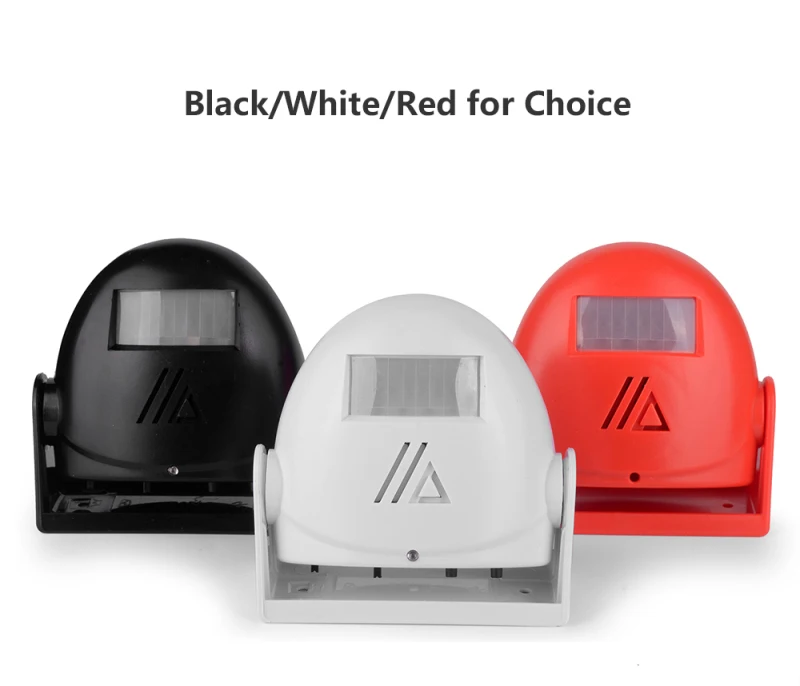 Hello Welcome Wireless Intelligent Greeting Doorbell Infrared Motion Sensor Warning Door Bell Alarm 8 Colours
Hello Welcome Wireless Intelligent Greeting Doorbell Infrared Motion Sensor Warning Door Bell Alarm 8 Colours
