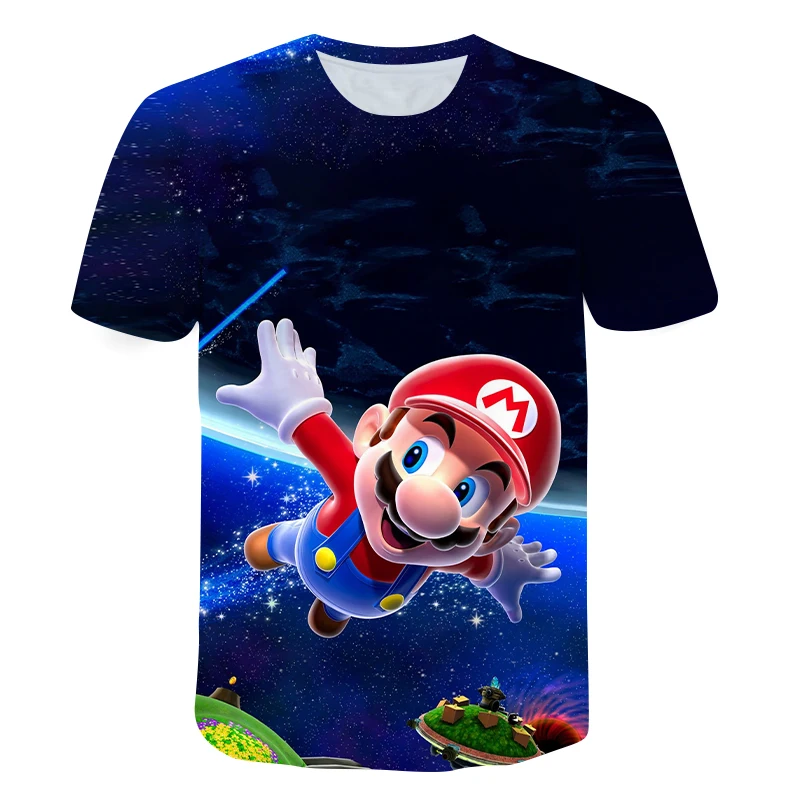2021 Super Marios Summer New Children's T-shirt O-neck Cartoon Game Boys and Girls Tops Streetwear Casual Kids 3D T-shirts
2021 Super Marios Summer New Children's T-shirt O-neck Cartoon Game Boys and Girls Tops Streetwear Casual Kids 3D T-shirts