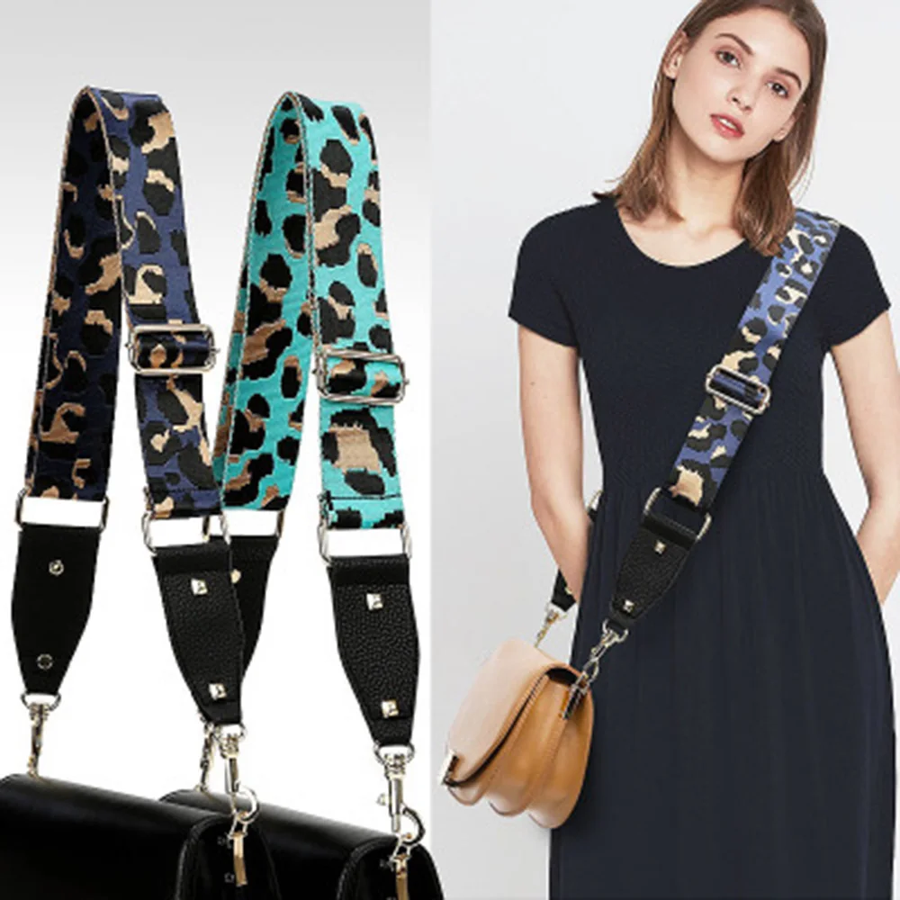 1pc 130cm Adjustable Women Bag Accessories Female Bag Strap Wide 5cm Shoulder Strap Nylon Leopard Single Diagonal Backpack Strap
1pc 130cm Adjustable Women Bag Accessories Female Bag Strap Wide 5cm Shoulder Strap Nylon Leopard Single Diagonal Backpack Strap