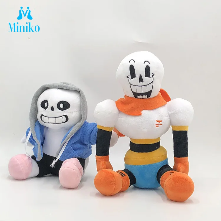 Комплект из 2 предметов 26 см сезона Undertale плюшевые игрушки папируса азриель без