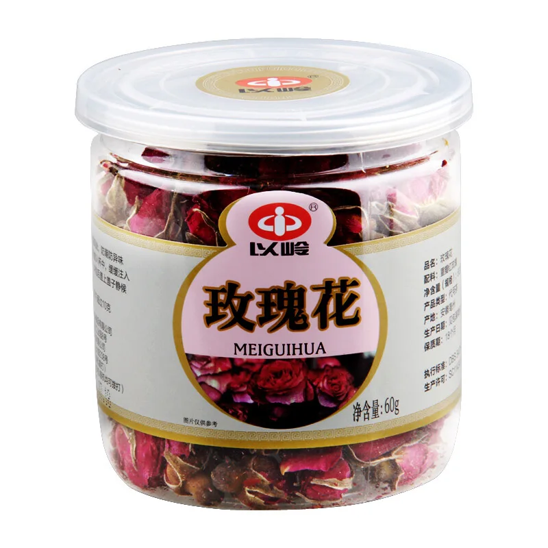 Yiling herbal medicine Huacao tea health tea sulfur free smoked rose tea double red rose water with lemon 60g / bottle
Yiling herbal medicine Huacao tea health tea sulfur free smoked rose tea double red rose water with lemon 60g / bottle