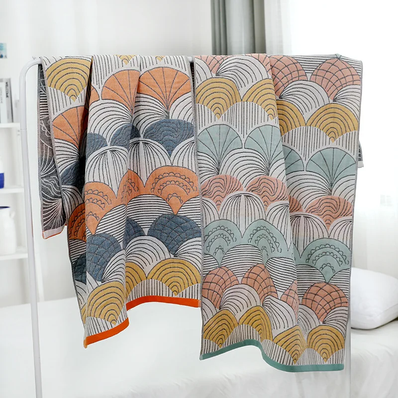 Cotton Blades Gauze Bathroom Shower Towel Four Layers Household Water-Absorbing Adults Beach Wrap Extra-large
Cotton Blades Gauze Bathroom Shower Towel Four Layers Household Water-Absorbing Adults Beach Wrap Extra-large
