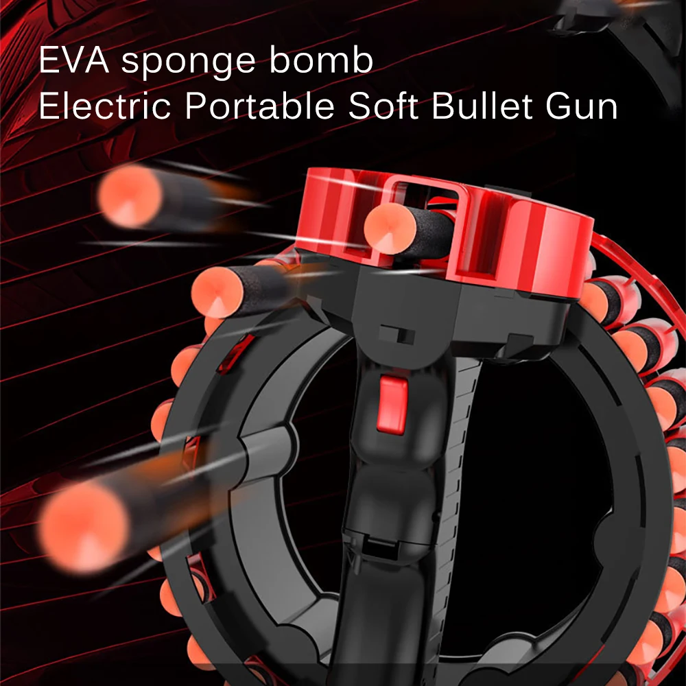Bracelet Electric Soft Play Gun Series Chuck EVA Soft Simulation Boy Outdoor Toy Guns Darts Bullets For Nerf Pistol
Bracelet Electric Soft Play Gun Series Chuck EVA Soft Simulation Boy Outdoor Toy Guns Darts Bullets For Nerf Pistol