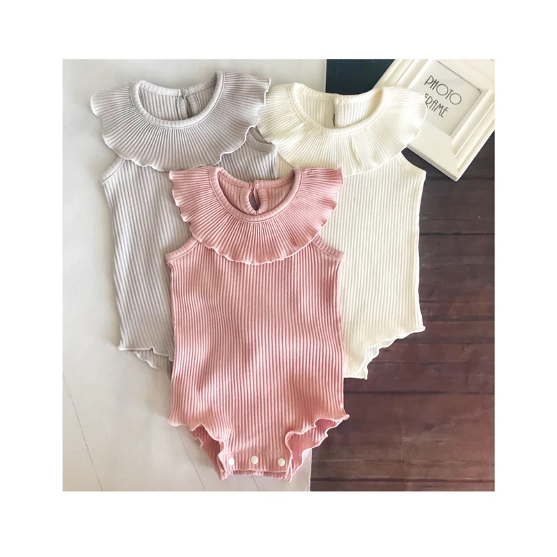 Newborn Romper Jumpsuit Climbing Sleeveless Vest Sweet Girls Pure Cotton Short Climbing Pullover Baby Clothing Summer
Newborn Romper Jumpsuit Climbing Sleeveless Vest Sweet Girls Pure Cotton Short Climbing Pullover Baby Clothing Summer