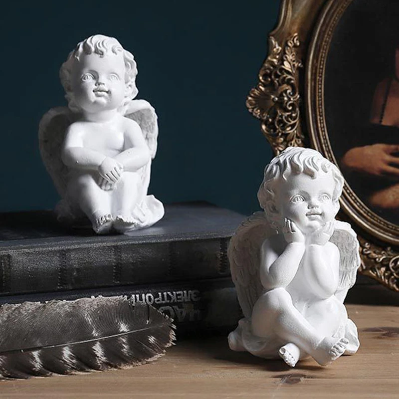 European Vintage Figurines Angel Baby Miniature Model Resin Statue Home Decoration Ornaments Wedding Decor Crafts Birthday Gift
European Vintage Figurines Angel Baby Miniature Model Resin Statue Home Decoration Ornaments Wedding Decor Crafts Birthday Gift