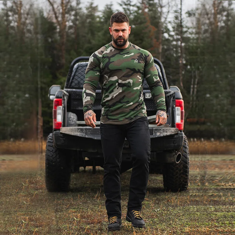 Compression Long Sleeve T-shirt Men Running Sport Skinny Tee Shirt Male Gym Fitness Bodybuilding Workout Black Tops Man Clothing
Compression Long Sleeve T-shirt Men Running Sport Skinny Tee Shirt Male Gym Fitness Bodybuilding Workout Black Tops Man Clothing