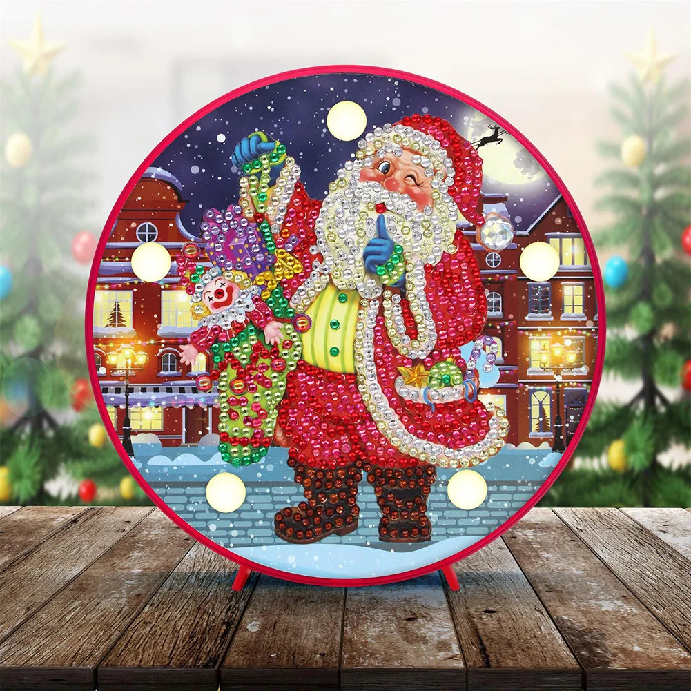 Diamond Painting Kit Art For Kids Gift With Led Night Christmas Pendant Hanging Ornament Lamp Christmas Tree Ornaments
Diamond Painting Kit Art For Kids Gift With Led Night Christmas Pendant Hanging Ornament Lamp Christmas Tree Ornaments
