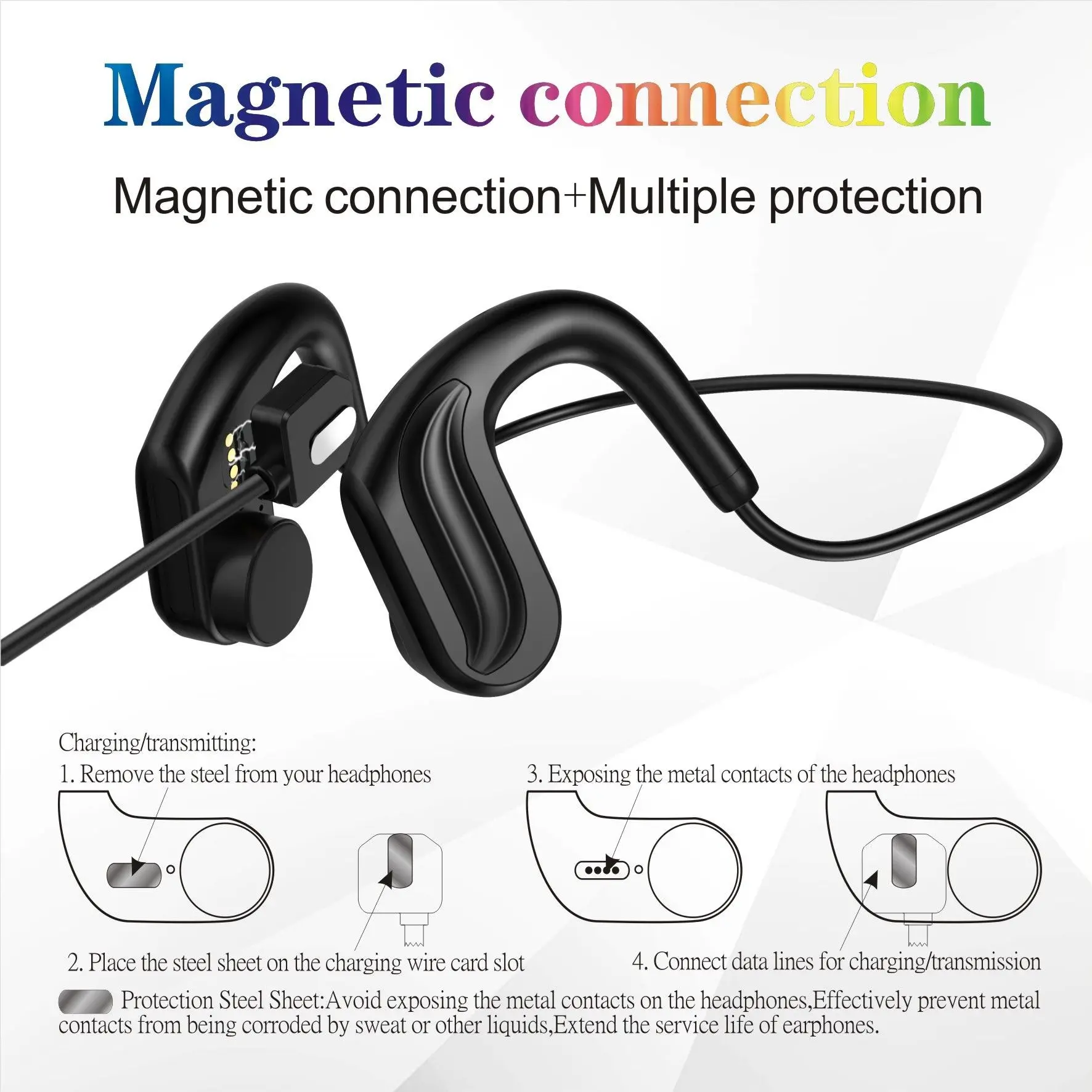 New 21 IPX8 Waterproof HiFi Headphone Bluetooth V5.0 Magneti Swimming MP3 Player Sport Earphone 32G Memory Diving music Running
New 21 IPX8 Waterproof HiFi Headphone Bluetooth V5.0 Magneti Swimming MP3 Player Sport Earphone 32G Memory Diving music Running