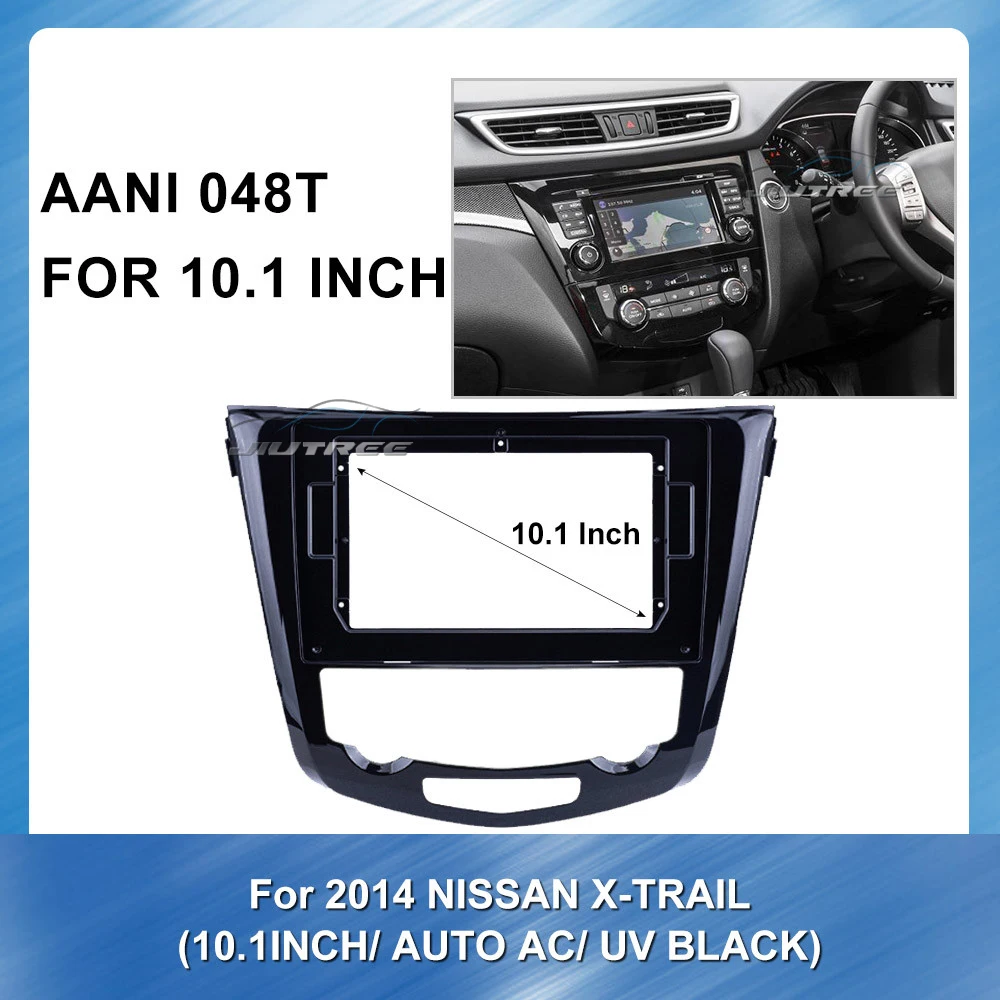 Car Radio Fascia for NISSAN X-Trail 2014 AUTO AC Stereo Panel Dashboard ABS plastic Installation Trim Kit CD DVD player Frame
Car Radio Fascia for NISSAN X-Trail 2014 AUTO AC Stereo Panel Dashboard ABS plastic Installation Trim Kit CD DVD player Frame