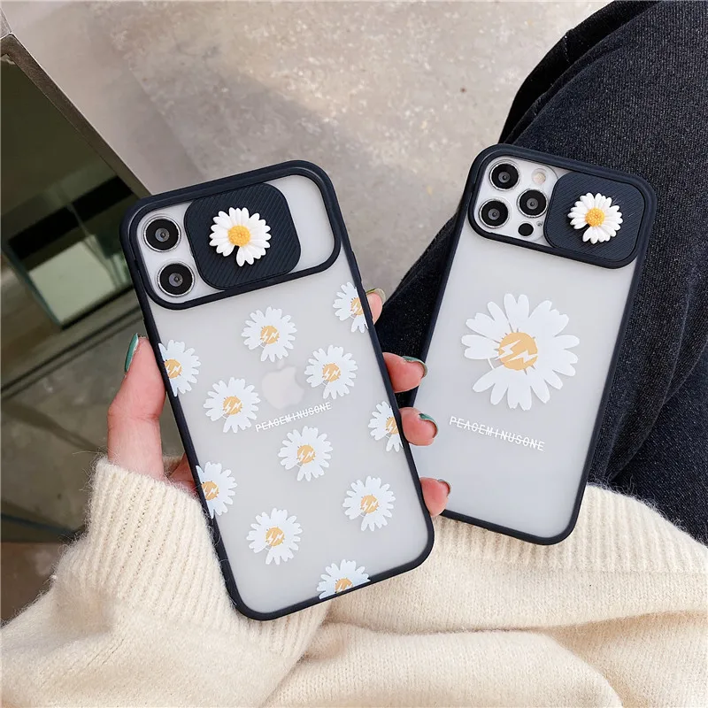 Korea Brand 3D Daisy Push Pull Hue Protection Lens Frame Pattern Soft Phone Case for Iphone 11 12 Mini Pro MAX XS XR X 7 8 Cover
Korea Brand 3D Daisy Push Pull Hue Protection Lens Frame Pattern Soft Phone Case for Iphone 11 12 Mini Pro MAX XS XR X 7 8 Cover