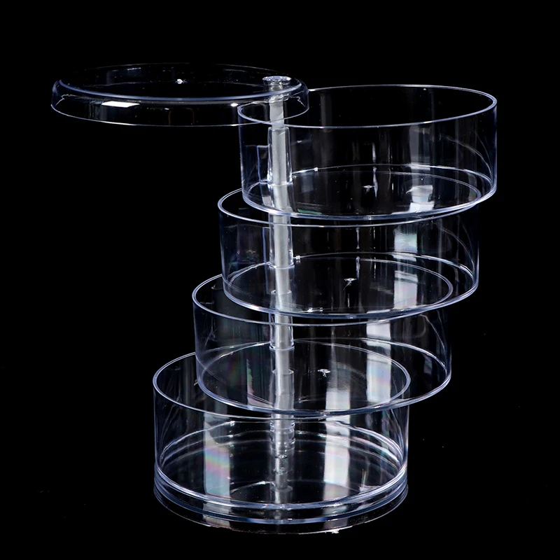 4 Layers Rotatable Jewelry Box New Fashion Jewelry Organizer Earrings Ring Storage Box Cosmetics Beauty Container
4 Layers Rotatable Jewelry Box New Fashion Jewelry Organizer Earrings Ring Storage Box Cosmetics Beauty Container