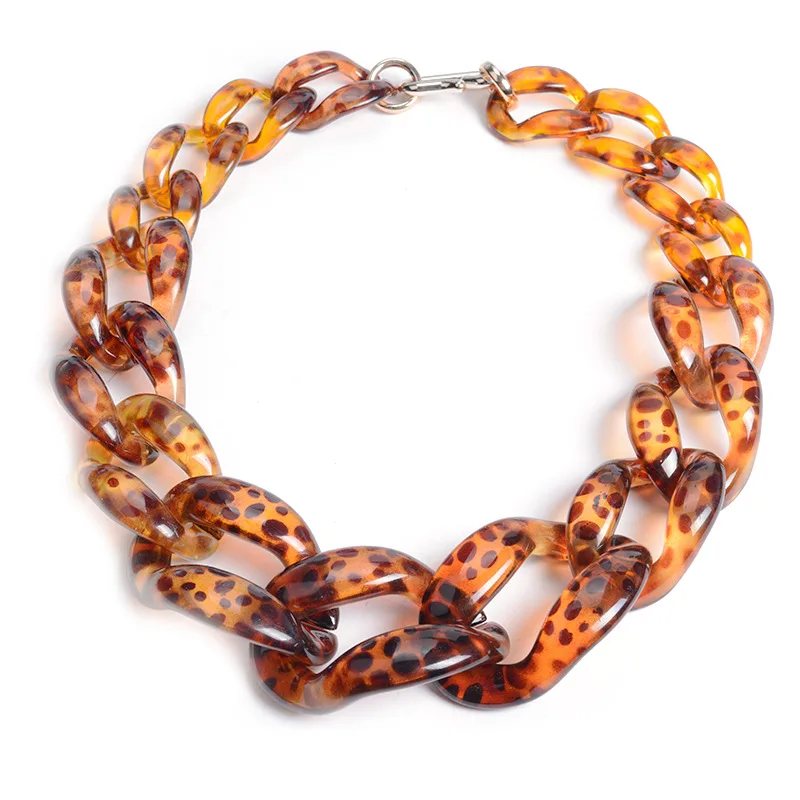 wholesale Acrylic Long Chain Necklace Bohemian Chunky Plastic Choker Collar Necklace For Women Bijoux Fashion Accessories
wholesale Acrylic Long Chain Necklace Bohemian Chunky Plastic Choker Collar Necklace For Women Bijoux Fashion Accessories