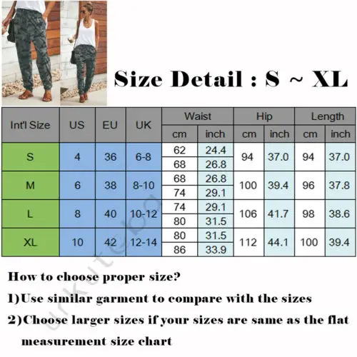 New Arrival Women Casual Camouflage Printing Fashion Trousers Drawstring High Waist Loose Running Mountaineering Sports Trousers
New Arrival Women Casual Camouflage Printing Fashion Trousers Drawstring High Waist Loose Running Mountaineering Sports Trousers