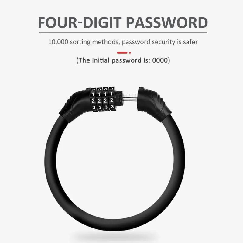 MTB Mountain Bike Road Bike Lock Anti-theft Portable Password Lock Fixed Bicycle Ring Lock Bicycle Lock
MTB Mountain Bike Road Bike Lock Anti-theft Portable Password Lock Fixed Bicycle Ring Lock Bicycle Lock
