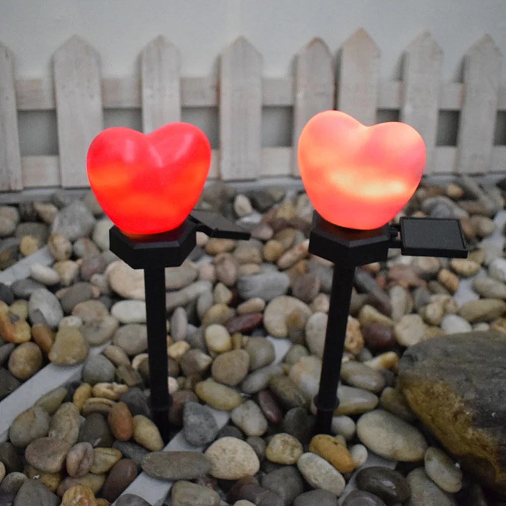 Solar LED Lights Garden Love Shaped Lawn Lamps Garden lighting Ornament Waterproof Lamp Romantic Lights Outdoor Solar Lamps
Solar LED Lights Garden Love Shaped Lawn Lamps Garden lighting Ornament Waterproof Lamp Romantic Lights Outdoor Solar Lamps