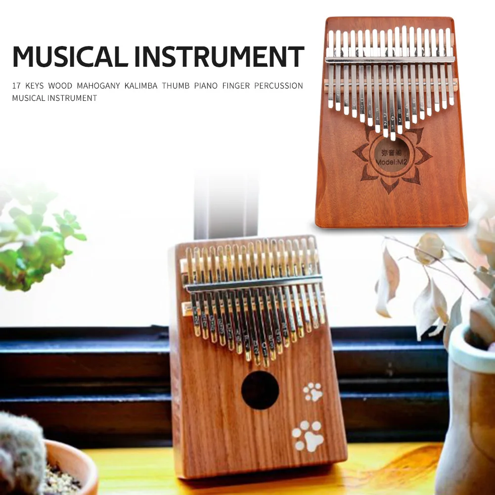 17 Keys Kalimba Thumb Piano With Mahogany Wooden With Bag Hammer And Music Book Perfect For Music Lover Beginners Children
17 Keys Kalimba Thumb Piano With Mahogany Wooden With Bag Hammer And Music Book Perfect For Music Lover Beginners Children