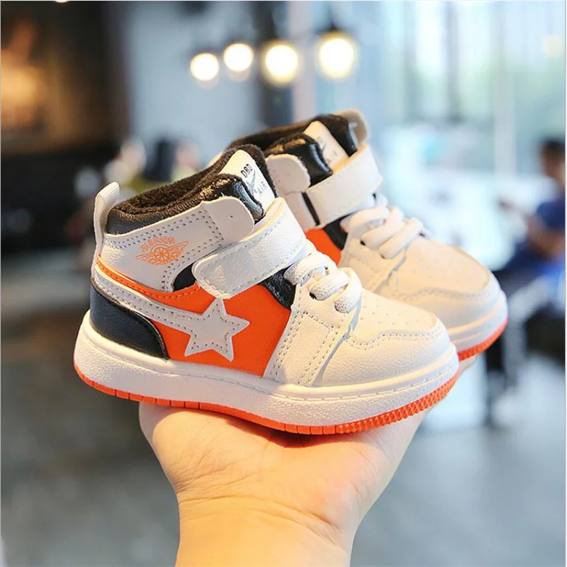 Thickening autumn winter Children Sneakers Fashion soft-soled non-slip Child Running Shoes for Boys Girls Canvas Shoes 21-30
Thickening autumn winter Children Sneakers Fashion soft-soled non-slip Child Running Shoes for Boys Girls Canvas Shoes 21-30