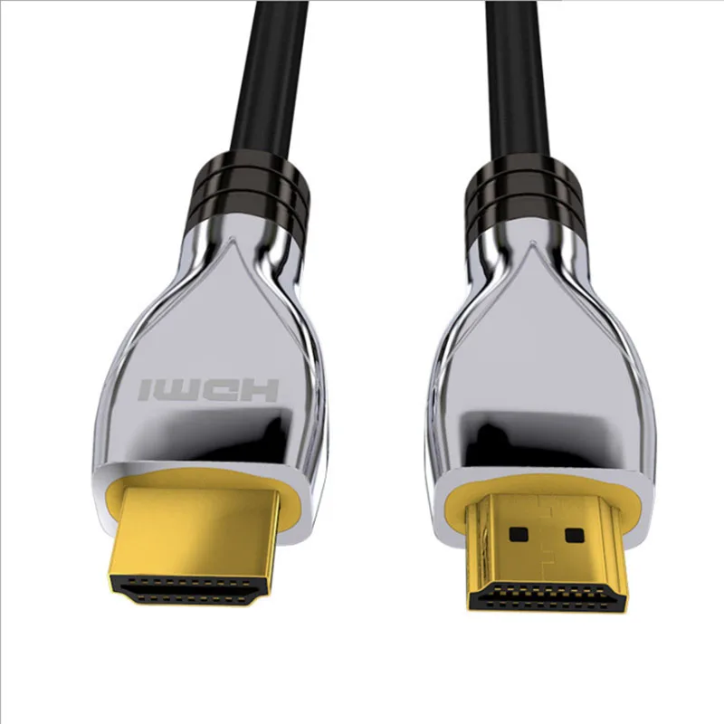 Цинковый сплав HDMI кабель 4K к 2 0 Шнур для PS4 Apple TV сплиттер переключатель коробка