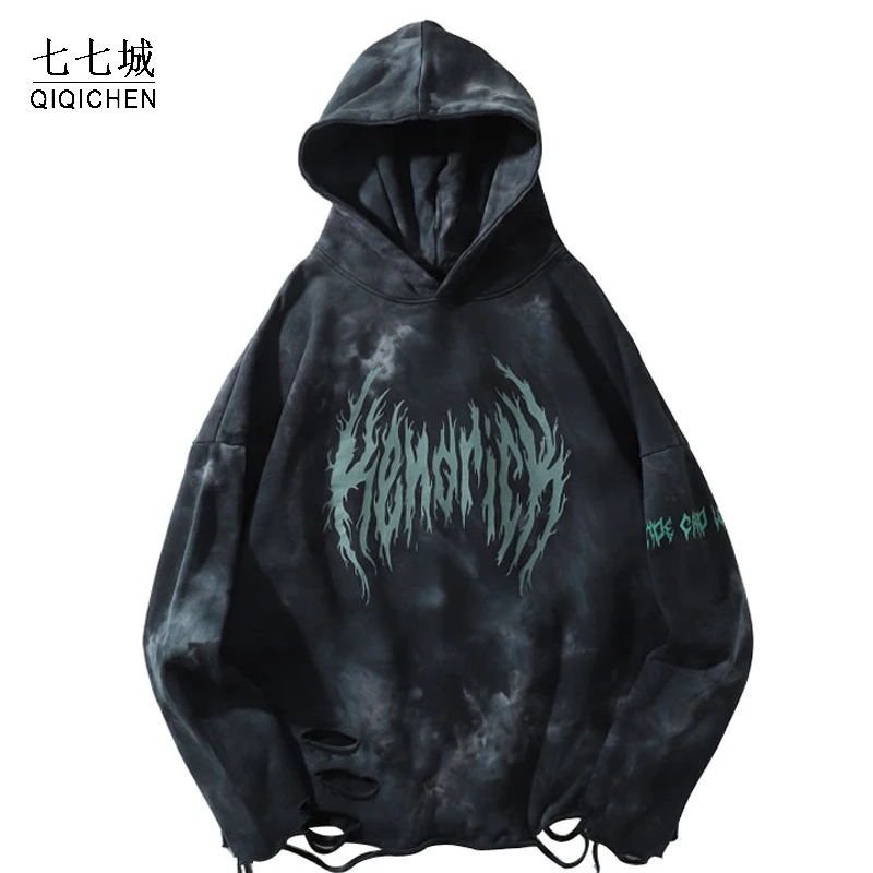 Hip Hop Hooded Sweatshirt Hoodies Men Destroyed Ripped Streetwear Punk Rock Hipster Casual Tops Men Fashion Pullover Hoodie
Hip Hop Hooded Sweatshirt Hoodies Men Destroyed Ripped Streetwear Punk Rock Hipster Casual Tops Men Fashion Pullover Hoodie
