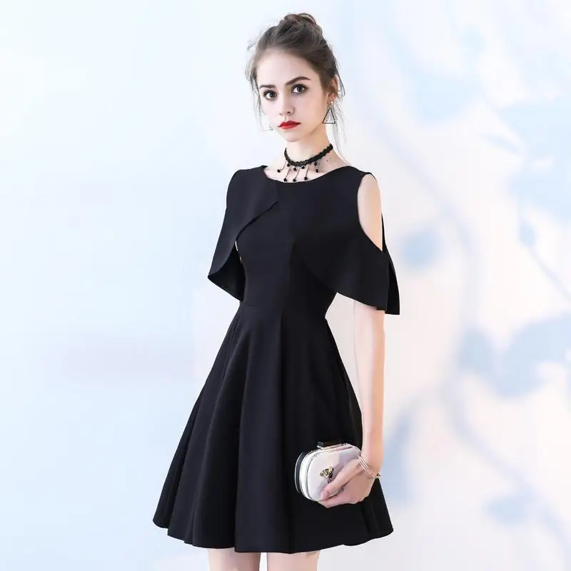 Black strapless evening dress women's short 2021 summer dress new birthday party dress dress
Black strapless evening dress women's short 2021 summer dress new birthday party dress dress