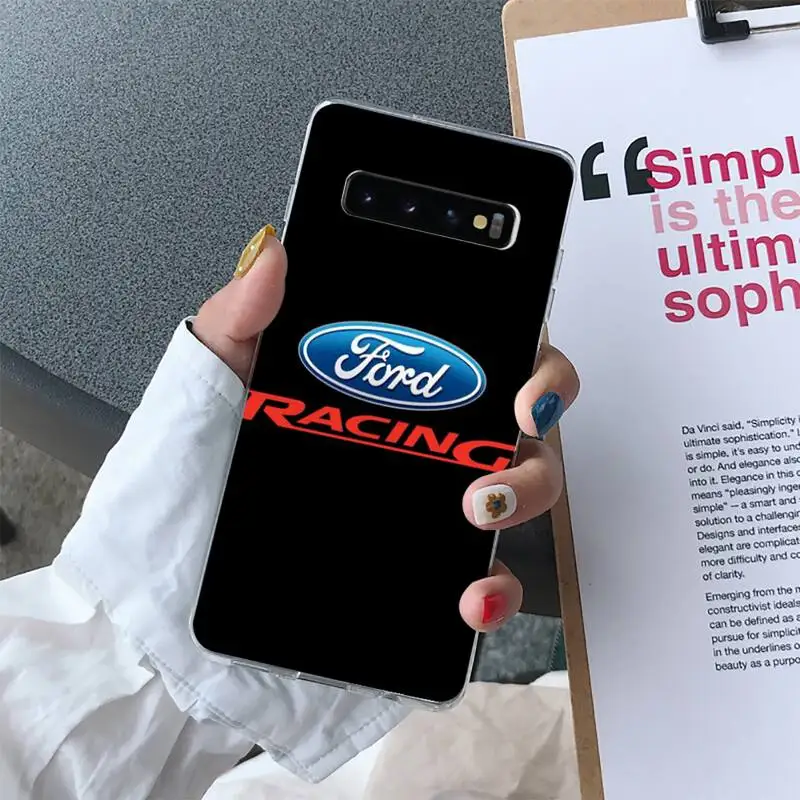 Ford Black Soft Phone Case For Samsung S10 S10e S8 S9 Plus S7 Edge Note10 9 8 Soft Transparent TPU Cove
Ford Black Soft Phone Case For Samsung S10 S10e S8 S9 Plus S7 Edge Note10 9 8 Soft Transparent TPU Cove